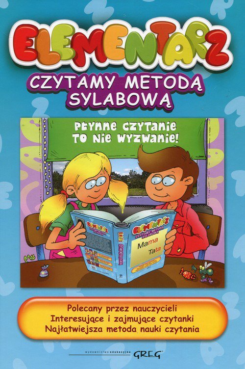 Elementarz : czytamy metodą sylabową
