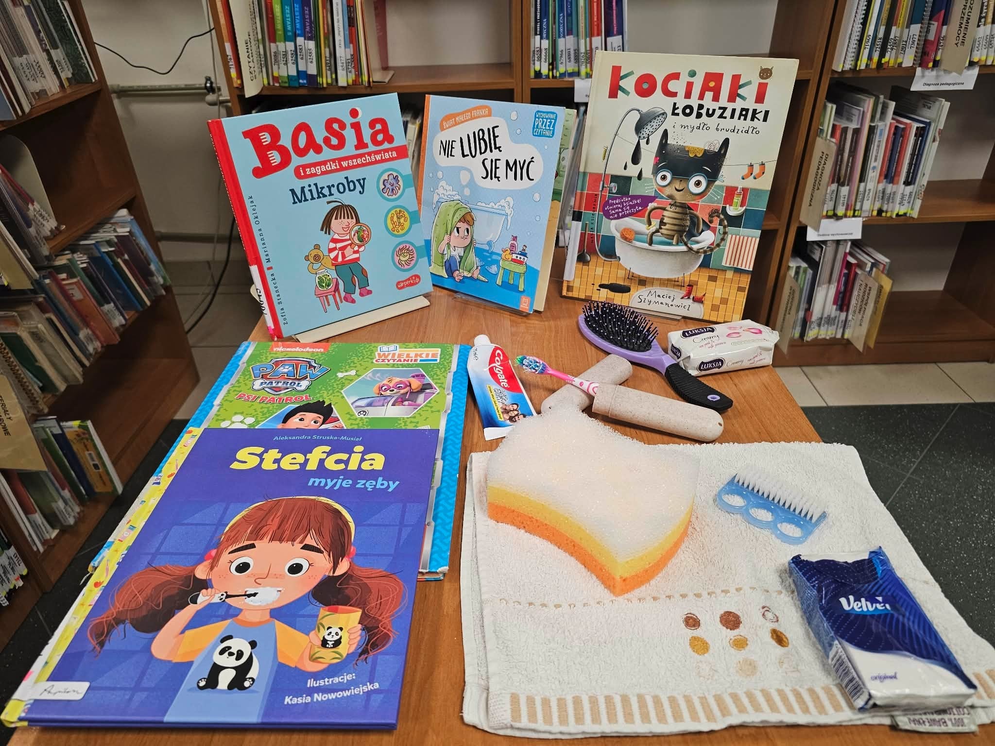 „Wiem, jak dbać o higienę!" - spotkanie z książką.